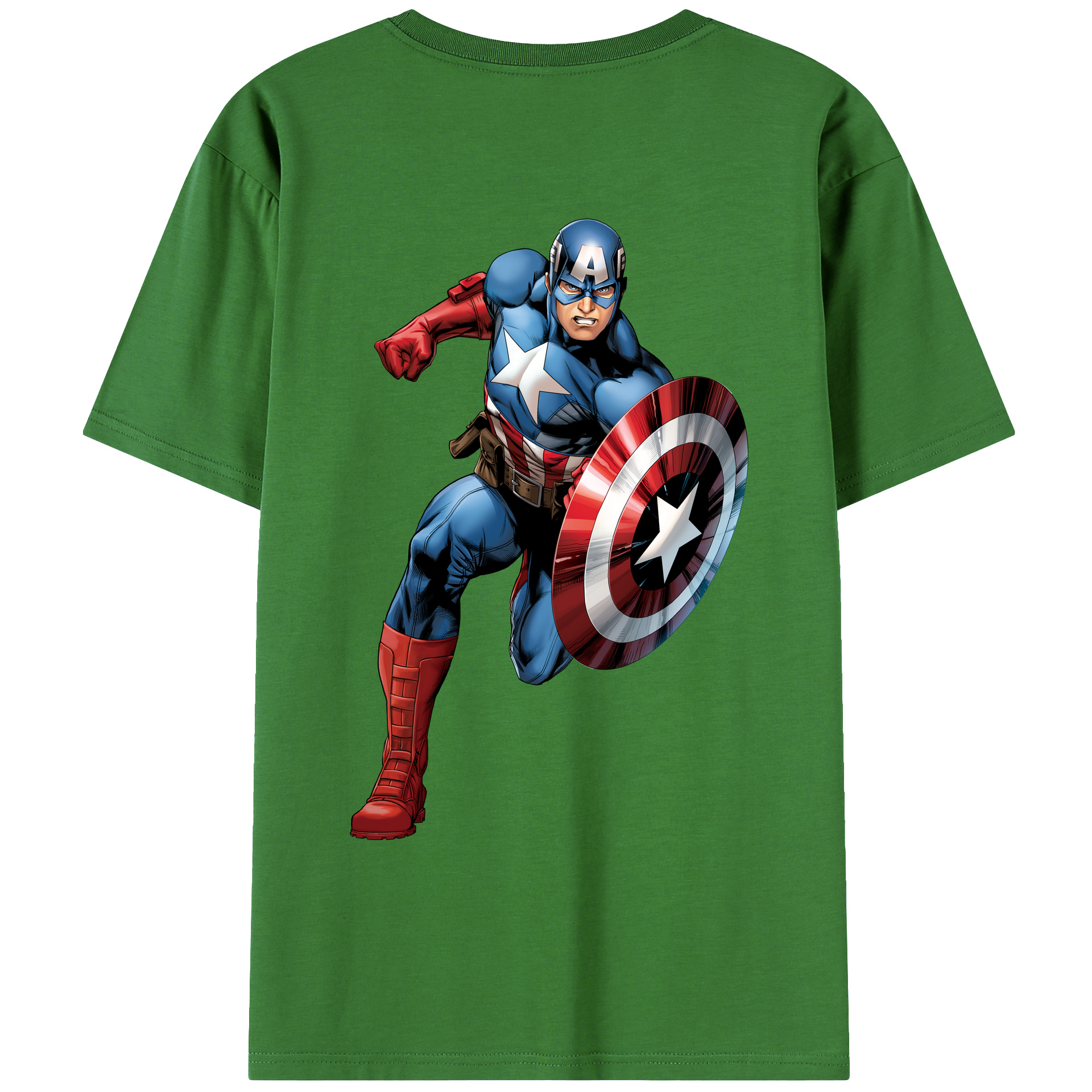 （画像用） アベンジャーズ The Avengers レディース半袖Tシャツ(バックプリント)
